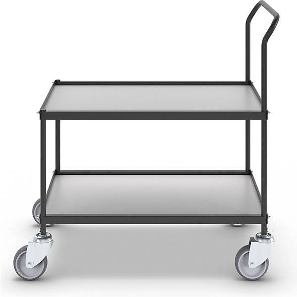 Servier- und Abräumwagen 2 Etagen LxBxH 830 x 545 x 920 mm. Wilhelm Ebinger | Metallwaren GmbH 54780449-3