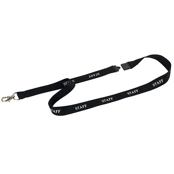 Textilband STAFF mit Karabinerhaken VE 20 Stk schwarz. Durable | Hunke & Jochheim GmbH & CO. KG 54864749-0