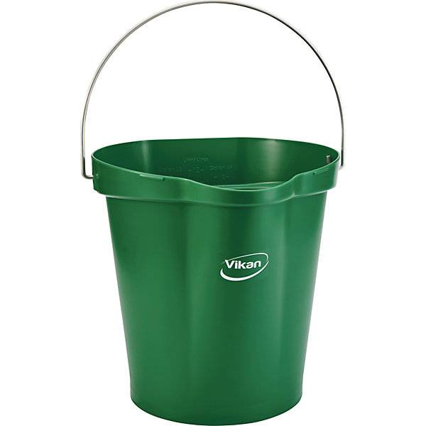 Eimer lebensmittelecht Volumen 12 l VE 6 Stk grün. FINCKE-Hygiene  Fachgroßhandel OHG 54927849