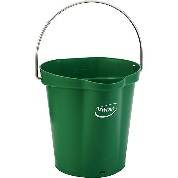 Eimer lebensmittelecht Volumen 6 l VE 5 Stk grün. FINCKE-Hygiene Fachgroßhandel OHG 54929049-0