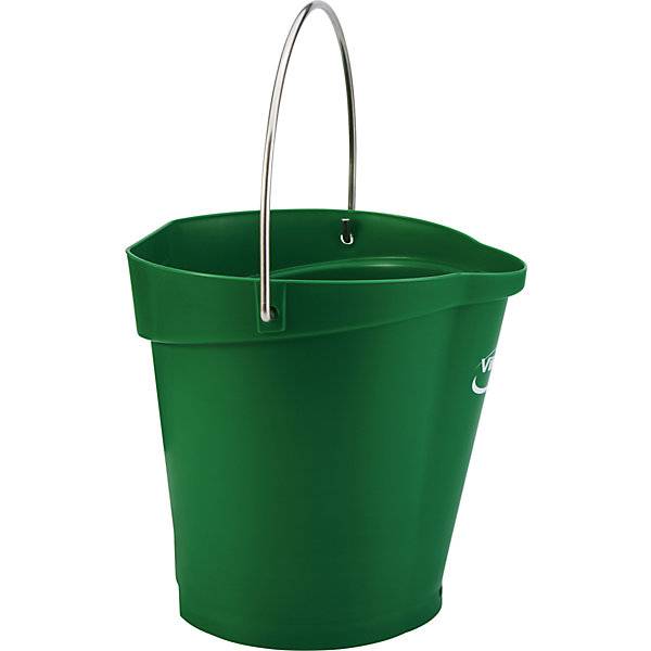 Eimer lebensmittelecht Volumen 6 l VE 5 Stk grün. FINCKE-Hygiene Fachgroßhandel OHG 54929049-1