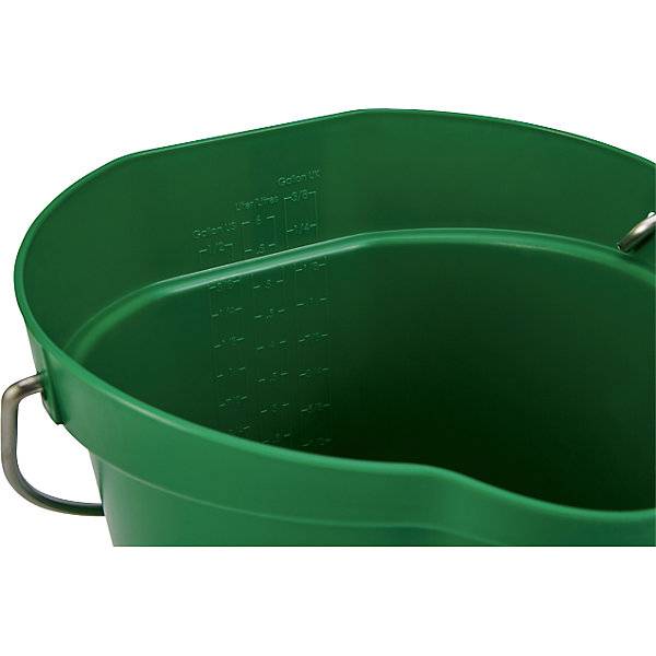 Eimer lebensmittelecht Volumen 6 l VE 5 Stk grün. FINCKE-Hygiene Fachgroßhandel OHG 54929049-4