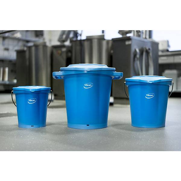 Eimer lebensmittelecht Volumen 6 l VE 5 Stk blau. FINCKE-Hygiene Fachgroßhandel OHG 54929149-2