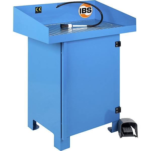 Teilereinigungsgerät kompakt mit Tür Tragfähigkeit bis 150 kg HxBxT 895 x 790 x 490 mm. IBS Scherer GmbH