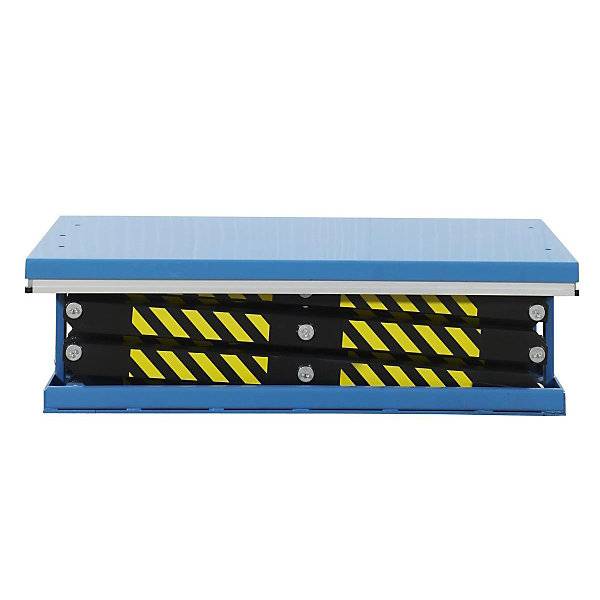 Dreifach-Scherenhubtisch Plattform-LxB 1700 x 1000 mm Tragfähigkeit 1000 kg Betriebsspannung 230 V. Gesutra-3