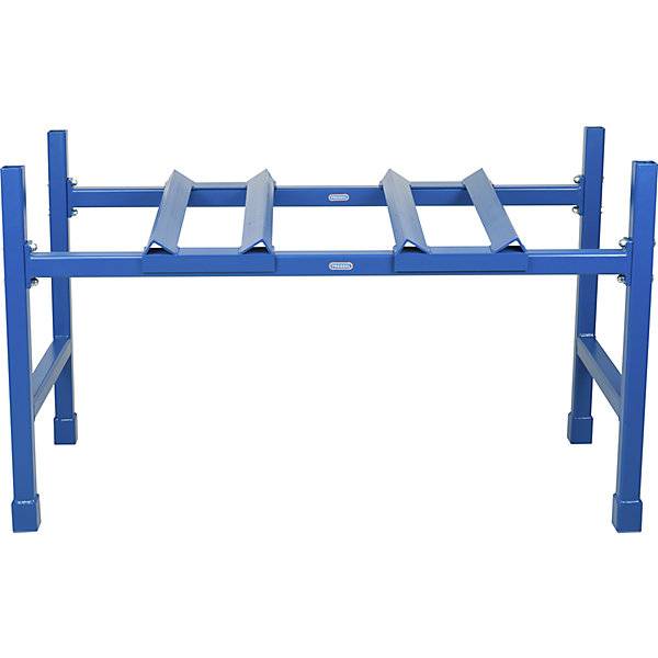 Fassregal lackiert für 60- / 200-l-Fässer blau ab 4 Stk. PRESSOL Schmiergeräte GmbH 56145049-1