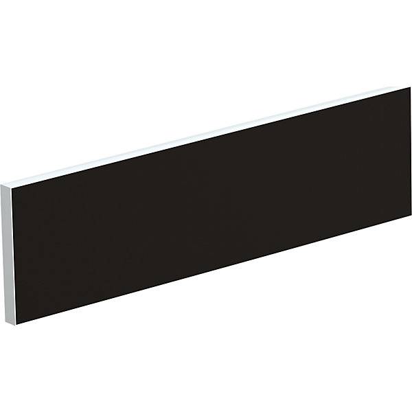 Tischtrennwand für Teamschreibtische Breite 1600 mm Bezug schwarz. PAPERFLOW S.A.S | | LE HUB BATEMENT 5 1ER