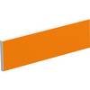 Tischtrennwand für Teamschreibtische Breite 1600 mm Bezug orange. EasyDesk 54637249