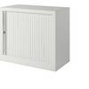 Euro-Rollladenschrank Breite 800 mm 1 Fachboden verkehrsweiß. TAKKT Industrial & Packaging GmbH 56448849