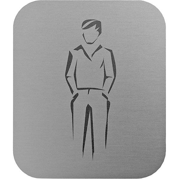 Türschilder Waschraum ab 4 Stück HxBxT 122 x 142 x 1 mm Motiv Herren. Air-Wolf GmbH 56871149-0
