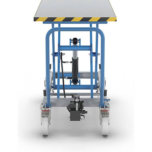 Scherenhubtischwagen Tragfähigkeit 500 kg Hub manuell Hubbereich 460 - 1070 mm Polyamidräder. TAKKT Industrial-3