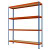 Großfach-Schwerlastregal Höhe 2438 mm Gesamttiefe 468 mm Breite 2146 mm. Racktec GmbH 92977749