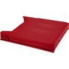 Wandsortierer BIG für Format DIN A4 Füllhöhe 34 mm Ablagefach rot. Eichner Organisation 57053449