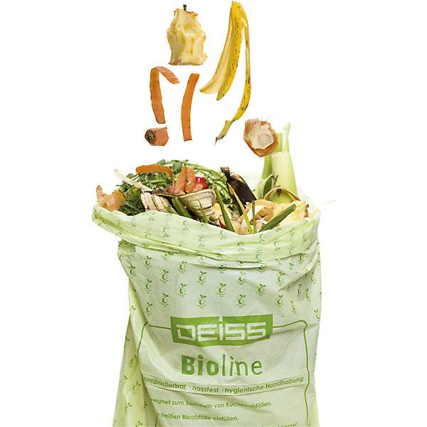 Bioline-Abfallsäcke ecovio® Volumen 200 l 20 Rollen à 5 Stk VE 100 Stk. Emil Deiss KG (GmbH + Co.) 56893049-1