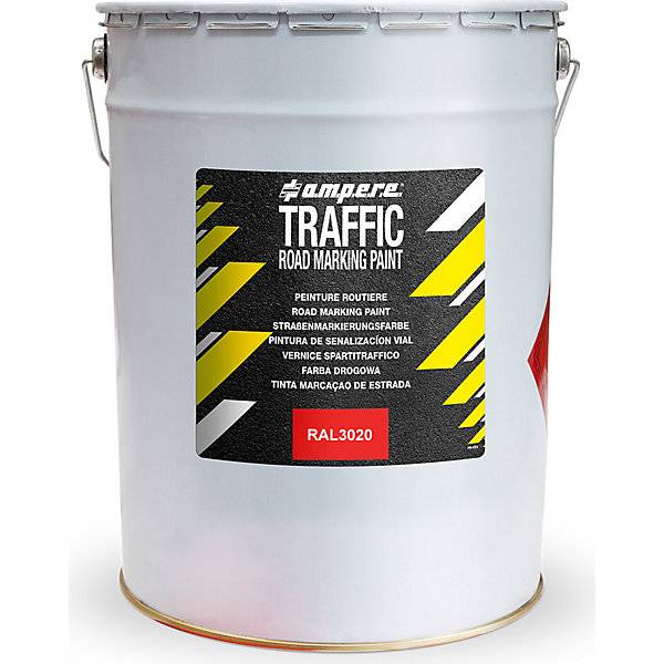 Straßenmarkierungsfarbe 5 kg Eimer rot. Ampere Deutschland GmbH 56941649-1