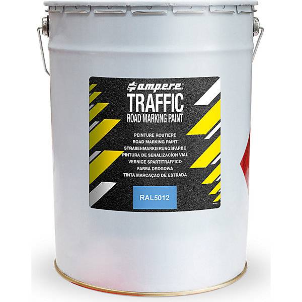 Straßenmarkierungsfarbe 5 kg Eimer blau. Ampere Deutschland GmbH 56941749-1