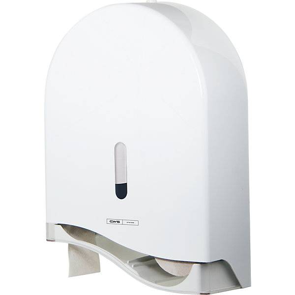 ParadiseLine Toilettenpapierspender für Großrollen HxBxT 300 x 300 x 120 mm weiß. CWS Hygiene Deutschland GmbH-2