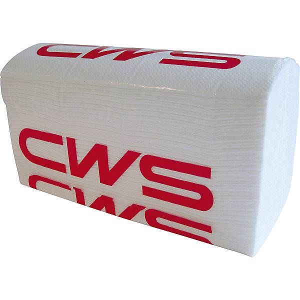 Faltpapierhandtücher mit M-Falzung Zellstoff 3-lagig hochweiß VE à 2500 Stk. CWS Hygiene Deutschland GmbH &-0