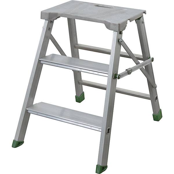 Alu-Klapptritt einseitig begehbar 3 Stufen inkl. Plattform. Facal SRL 56960149