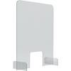Theken- und Tischaufsteller Acrylglas transparent 5 mm dick HxBxT 845 x 670 x 240 mm. Holtz Office Support
