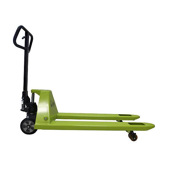 Paletthubwagen EVO Lenkräder Vollgummi mit Alukern Gabellänge 1150 mm Singlerollen. PRAMAC GMBH 57001249-2