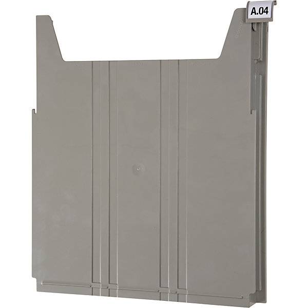 Wandsortierer BIG für Format DIN A4 Füllhöhe 34 mm Ablagefach grau. Eichner Organisation 57053749-3