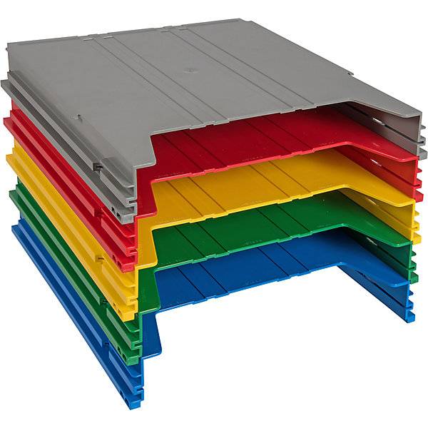 Wandsortierer BIG für Format DIN A4 Füllhöhe 34 mm Grundmodul grau. Eichner Organisation 57053849-2