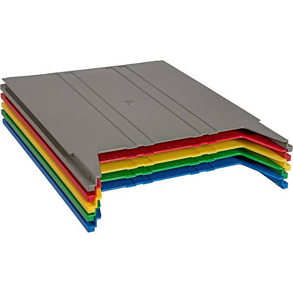 Wandsortierer FLAT für Format DIN A4 Füllhöhe 9 mm Ablagefach grün. Eichner Organisation 57054249-4