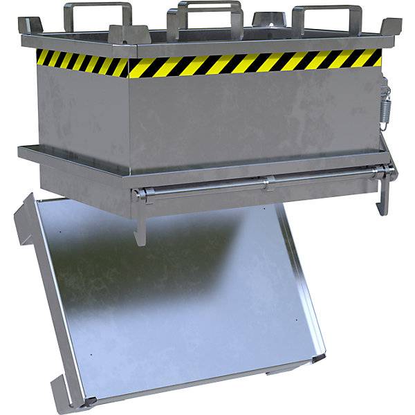 Klappbodenbehälter Volumen 013 m³ feuerverzinkt. TAKKT Industrial & Packaging GmbH 57057249-2
