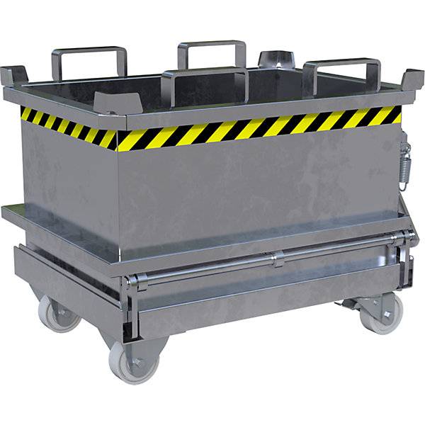 Klappbodenbehälter Volumen 013 m³ feuerverzinkt. TAKKT Industrial & Packaging GmbH 57057249-3