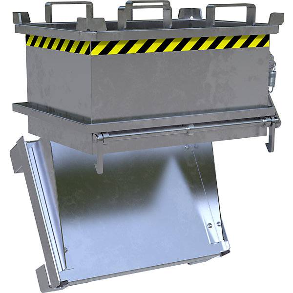 Klappbodenbehälter Volumen 013 m³ feuerverzinkt. TAKKT Industrial & Packaging GmbH 57057249-4