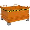 Klappbodenbehälter Volumen 024 m³ gelborange RAL 2000. TAKKT Industrial & Packaging GmbH 57057449