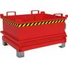Klappbodenbehälter Volumen 024 m³ feuerrot RAL 3000. TAKKT Industrial & Packaging GmbH 57057549