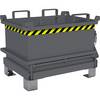 Klappbodenbehälter Volumen 013 m³ mausgrau RAL 7005. TAKKT Industrial & Packaging GmbH 57057049