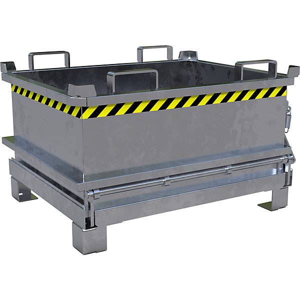 Klappbodenbehälter Volumen 024 m³ feuerverzinkt. TAKKT Industrial & Packaging GmbH 57058049