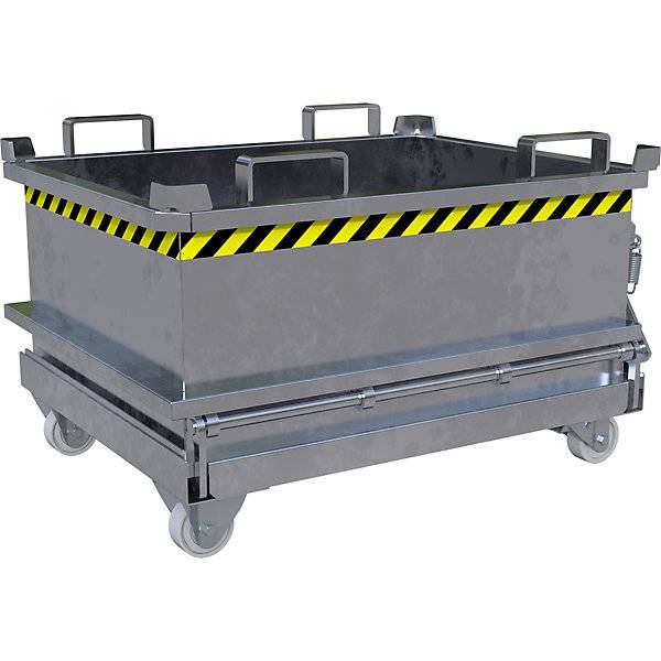 Klappbodenbehälter Volumen 024 m³ feuerverzinkt. TAKKT Industrial & Packaging GmbH 57058049-3
