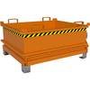 Klappbodenbehälter Volumen 037 m³ gelborange RAL 2000. TAKKT Industrial & Packaging GmbH 57058249