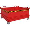 Klappbodenbehälter Volumen 037 m³ feuerrot RAL 3000. TAKKT Industrial & Packaging GmbH 57058349