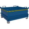 Klappbodenbehälter Volumen 037 m³ enzianblau RAL 5010. TAKKT Industrial & Packaging GmbH 57058449