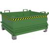 Klappbodenbehälter Volumen 037 m³ resedagrün RAL 6011. TAKKT Industrial & Packaging GmbH 57058549