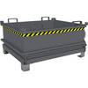 Klappbodenbehälter Volumen 037 m³ mausgrau RAL 7005. TAKKT Industrial & Packaging GmbH 57058649