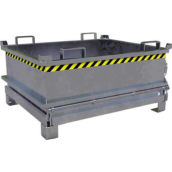 Klappbodenbehälter Volumen 037 m³ feuerverzinkt. TAKKT Industrial & Packaging GmbH 57058849-0