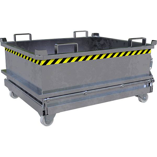 Klappbodenbehälter Volumen 037 m³ feuerverzinkt. TAKKT Industrial & Packaging GmbH 57058849-3
