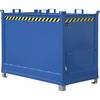 Klappbodenbehälter Volumen 20 m³ enzianblau RAL 5010. TAKKT Industrial & Packaging GmbH 57074649