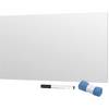 Whiteboard rahmenlos Stahl emailliert weiß BxHxT 580 x 430 x 7 mm mit Zubehör. Smit Visual Supplies BV