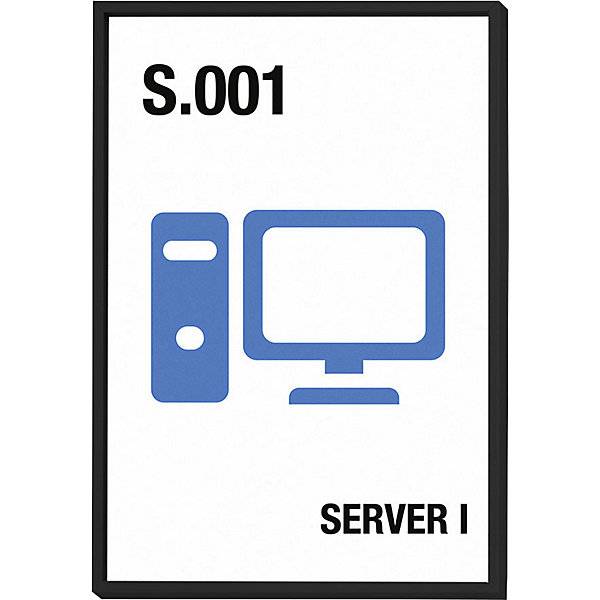 MADRID Black Line™ Türschild DIN A5 hoch BxH 1505 x 2125 mm schwarz. Moedel GmbH | Schilderfabrikation