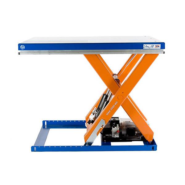Kompakt-Hubtisch Tragfähigkeit 2000 kg Plattform LxB 1300 x 800 mm Nutzhub 820 mm. Edmolift AB 96908349-0
