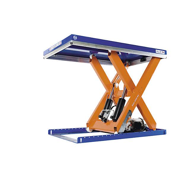 Kompakt-Hubtisch Tragfähigkeit 2000 kg Plattform LxB 1300 x 800 mm Nutzhub 820 mm. Edmolift AB 96908349-1