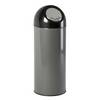 Push-Mülleimer Stahl Volumen 55 l verzinkter Innenbehälter grau. Vepa Bins Groothandel B.V. 97789849