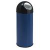 Push-Mülleimer Stahl Volumen 55 l verzinkter Innenbehälter blau. Vepa Bins Groothandel B.V. 97790149